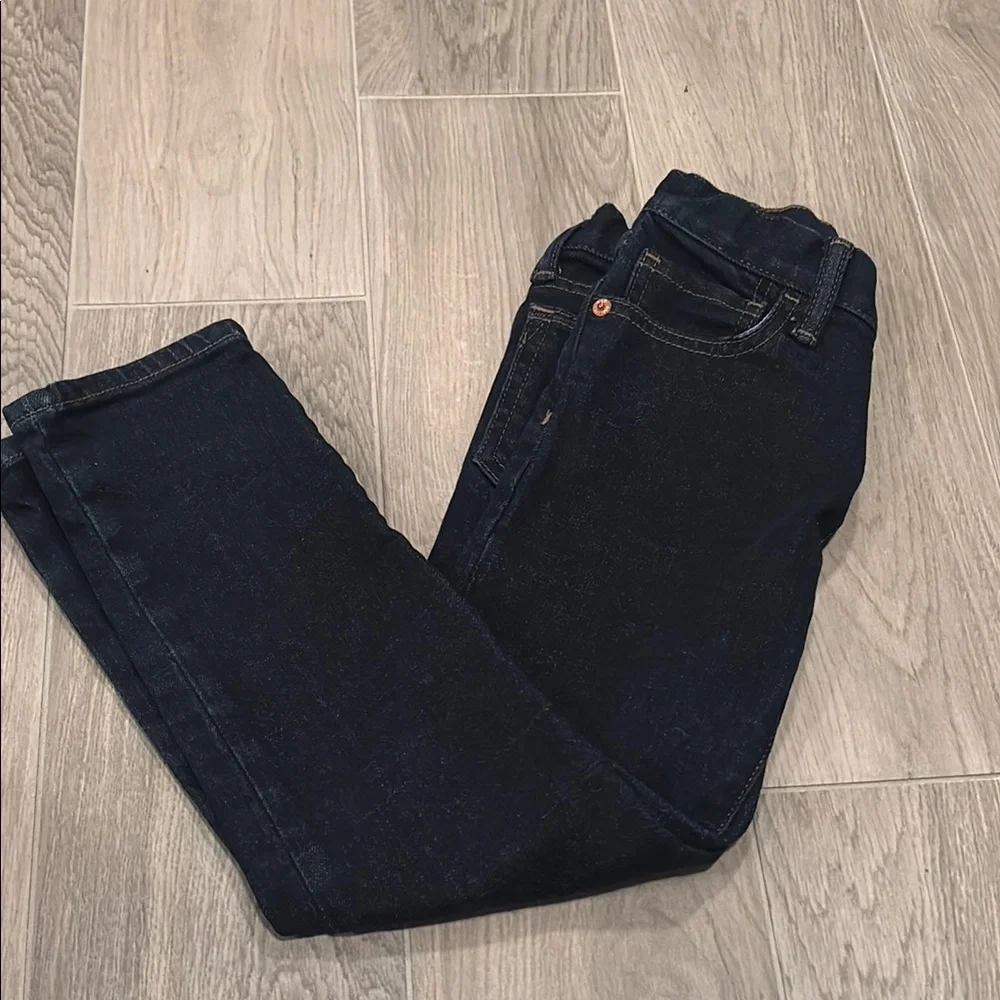 Gap Fit Boys Dark Slim Blue Jeans Size 7